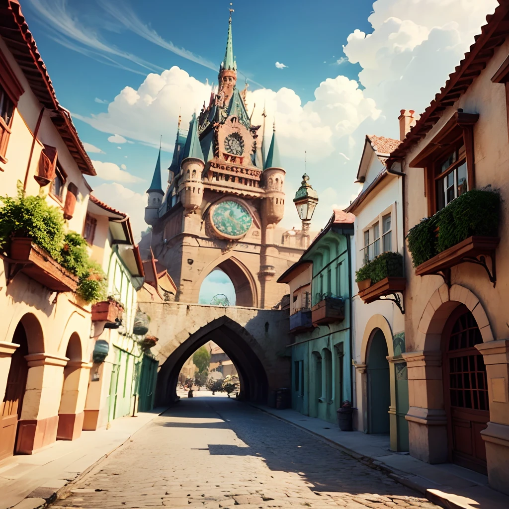 castelo mal assombrado estilo move pixar --auto --s2