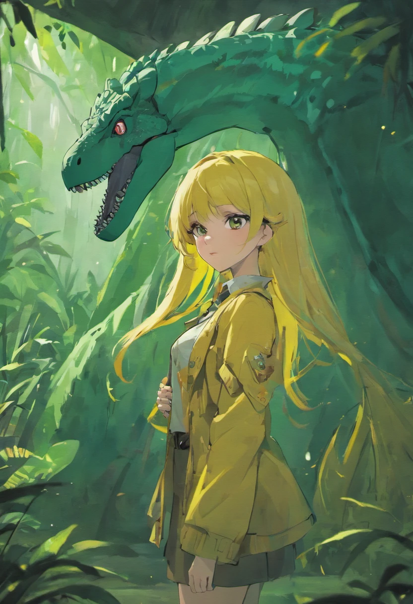 clolring page for kids, a Dinosaur, one woman, sexy, erotic, cartoon style, low detail, thick lines no shading -ar 9:11