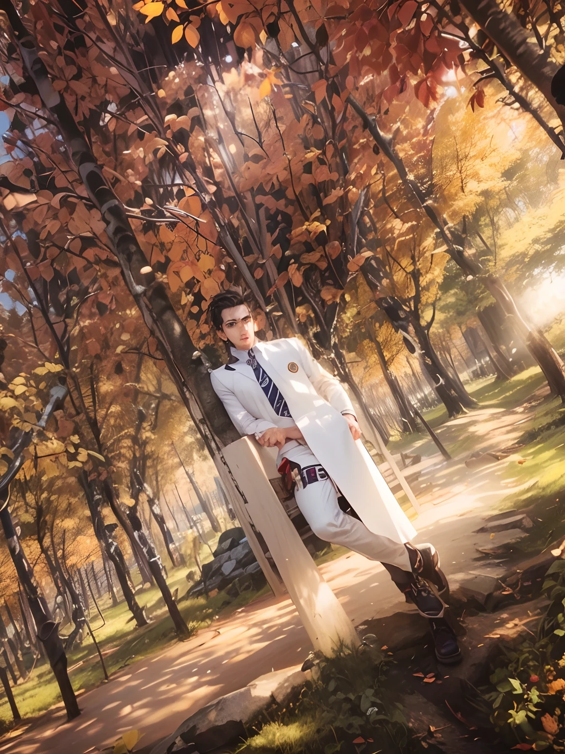 Handsome boy ultra realistic,-v4