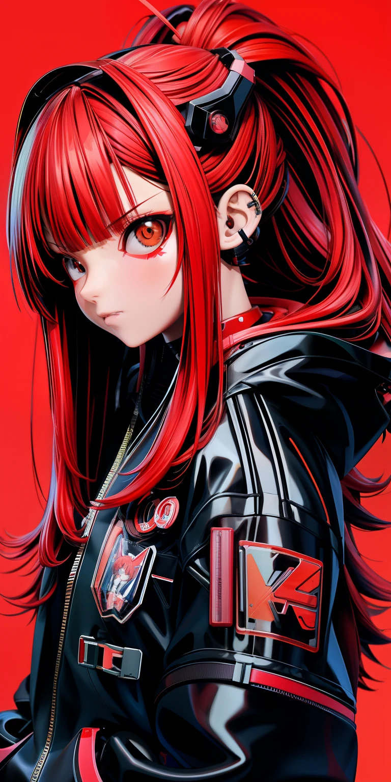 anime girl with red hair, straight face, mall background, long messy red hair, cyberpunk anime girl in hoodie, cyberpunk anime girl, anime style 4 k, anime cyberpunk art, best anime 4k konachan wallpaper, digital cyberpunk anime art, female cyberpunk anime girl, digital cyberpunk - anime art, cyberpunk anime art, anime cyberpunk, cyberpunk streetwear, cyberpunk art style
