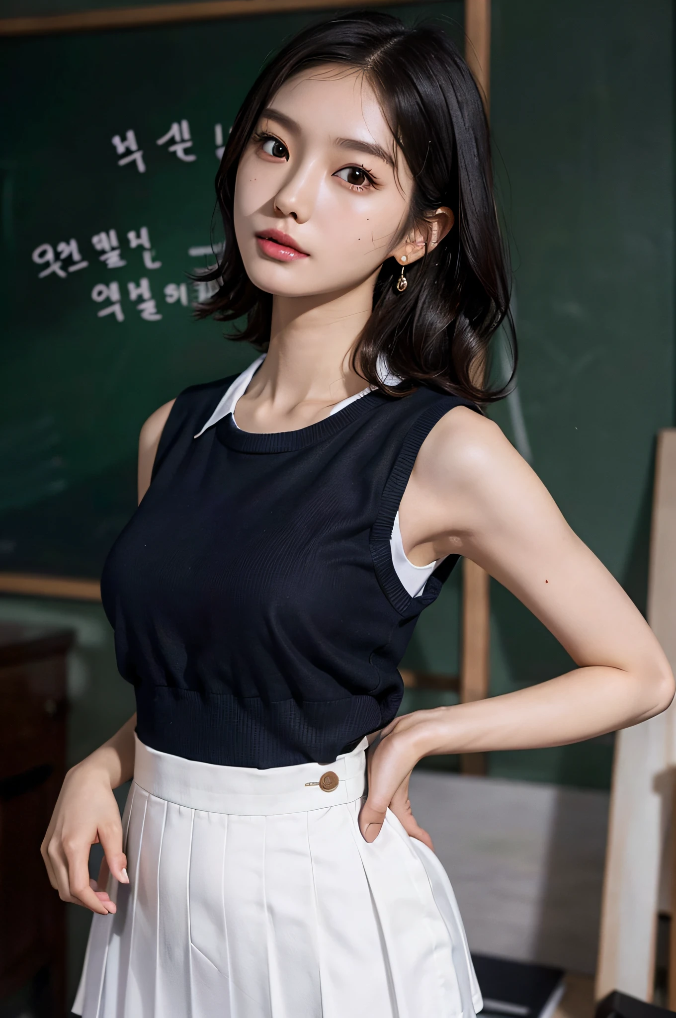 Highly detailed CG Unity 8k wallpaper、Highest quality、Ultra-detailed、masterpiece、Realistic、Photo realistic、A cute girl drawn in great detail、20-year-old、(Skirt rip)、(Roll up the skirt yourself))、White panties、Panty Focus、blush、Lips parted、Looking at the audience、Semi Body Shot、Wearing a ruffled shirt、Luxury
