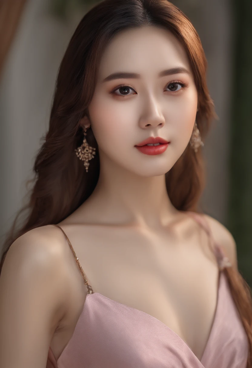 Realistic skin on Asian women's face,Realistic, (Photorealistic:1.3), woman, Soft light, Perfect face, Ray tracing,Extremely detailed CG, Highqualityshadow, realistic representation of face, Detailed beautiful delicate face, Detailed beautiful delicate eyes, Extremely detailed skin texture, standing on your feet, Large light eyes, Slender, Slim, Korean, Braid, eyes liner, Red lips, ((humongous large breast)Three-dimensional breasts)),Squeeze the deformed chest,Beds,(Pink ), Beautiful eyes,(( Topless)), black thong, Glasses,Gold ornaments,Put your hands behind your head,high-heels,big assa , Big breasts Thin waist,Classroom,(underbust,Side Chest),Expose the lateral chest