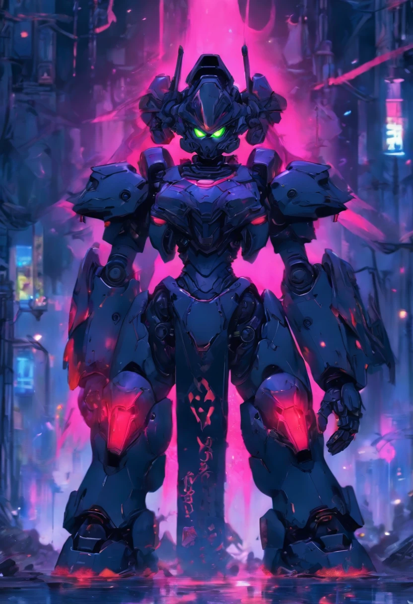 power armor girl , (gothic style), full body view , bellybutton