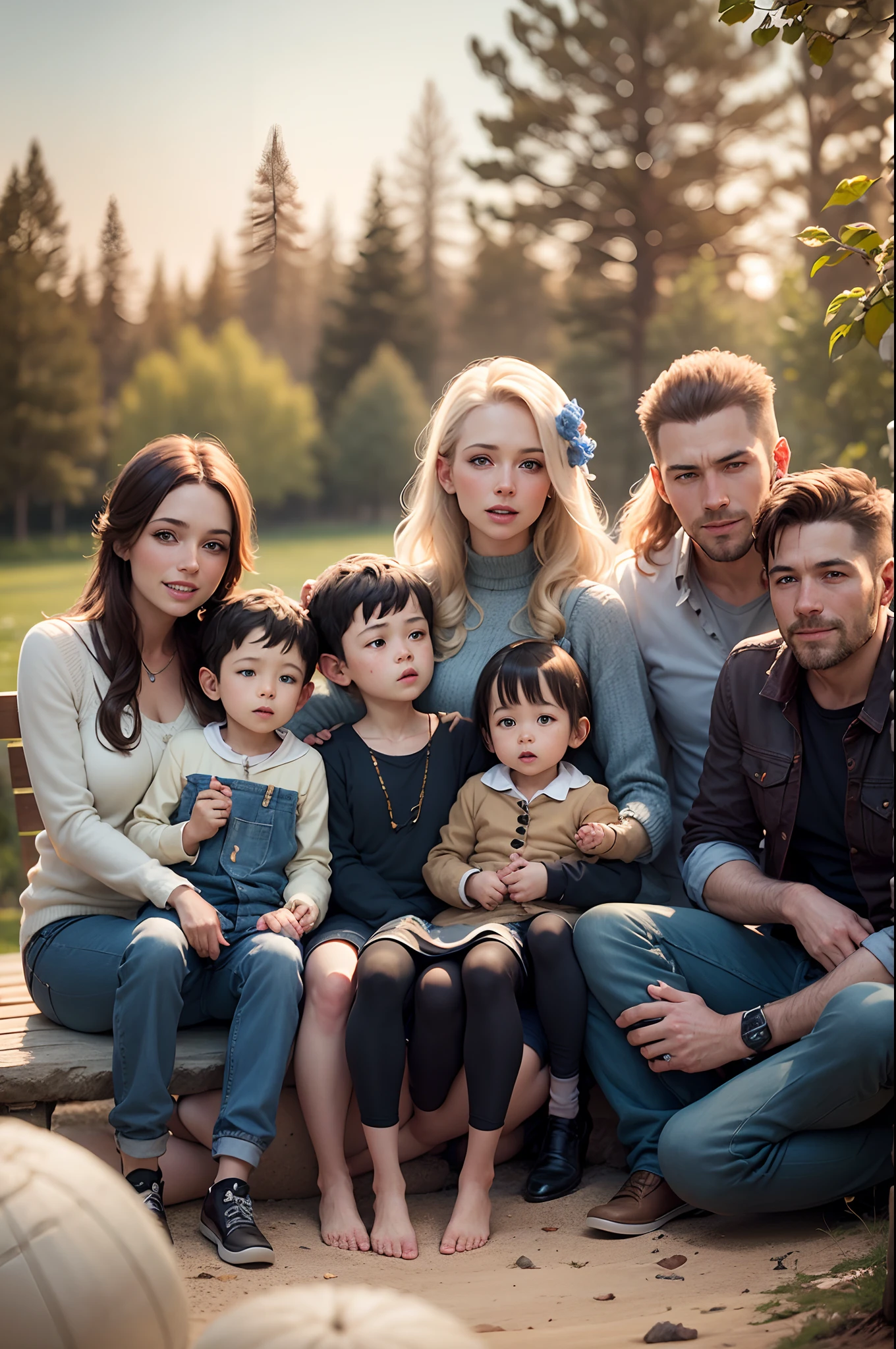 A Swedish family is gathering together with their children --auto --s2