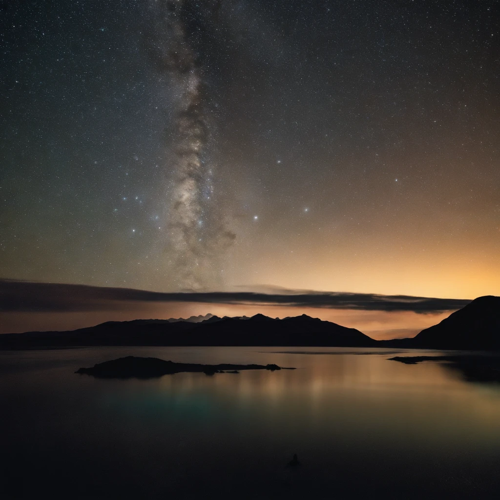 Beautiful picture of the starry sky、magnifica、milky ways:1.25、Large expanses of water,with clouds in the sky, In the Salar de Uyuni, Amazing reflection of the sky, incredible reflections, Beautiful reflection, stunning photo, epic and stunning, Cross the horizon