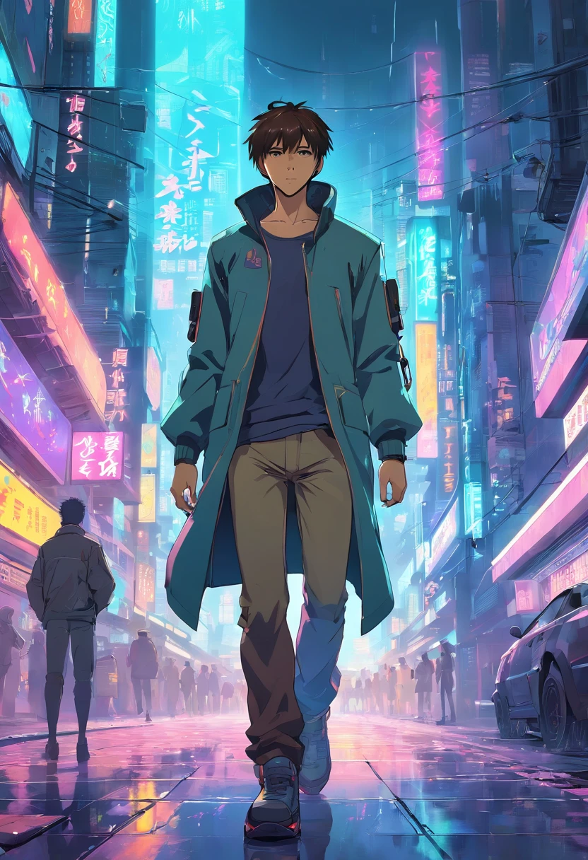 Cyberpunk Man, Urban cyberpunk, Blade Runner 2048