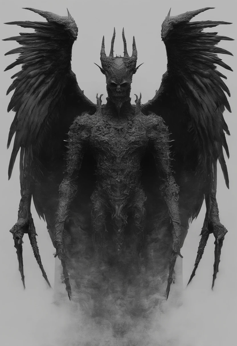 Three-headed Gidorah,Three heads,massive wings,exquisite detailing,immensity