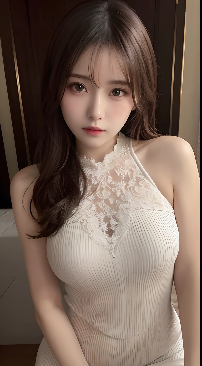 masutepiece, Best Quality, Illustration, Ultra-detailed, finely detail, hight resolution, 8K Wallpaper, Perfect dynamic composition, Beautiful detailed eyes ,Tight Dress、Sexy face，beauty legs，Perfect beautiful hands，Raw real photos、beautiful realistic face