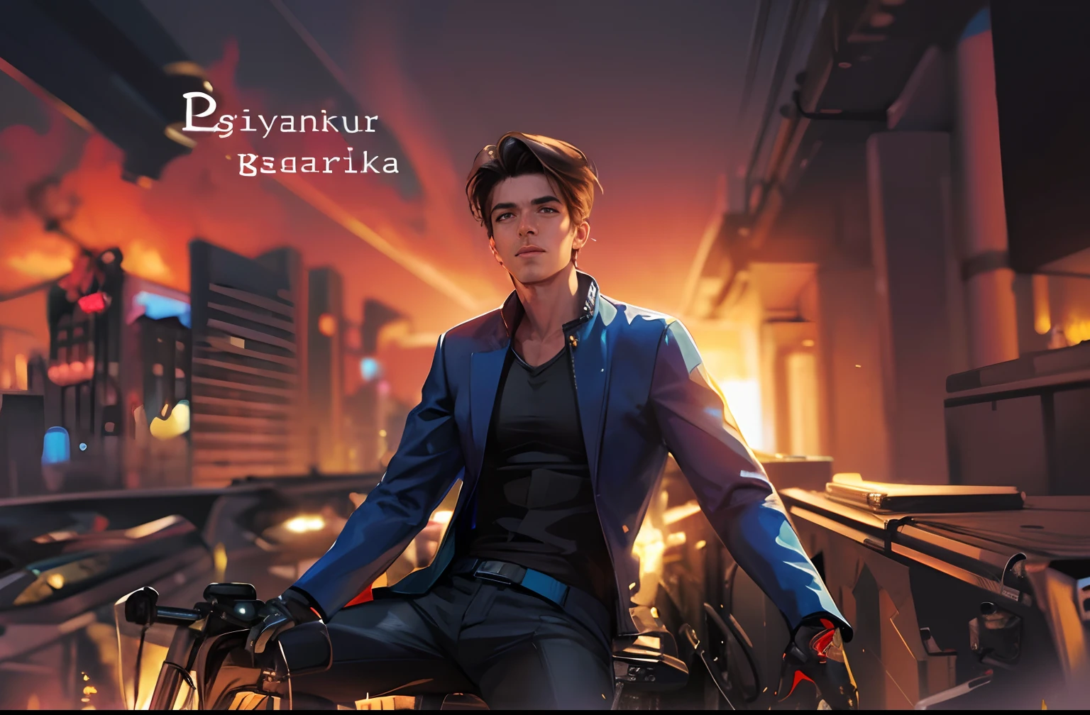Create a cool superhero handsome guy, realistic face, ultra realistic, 8k