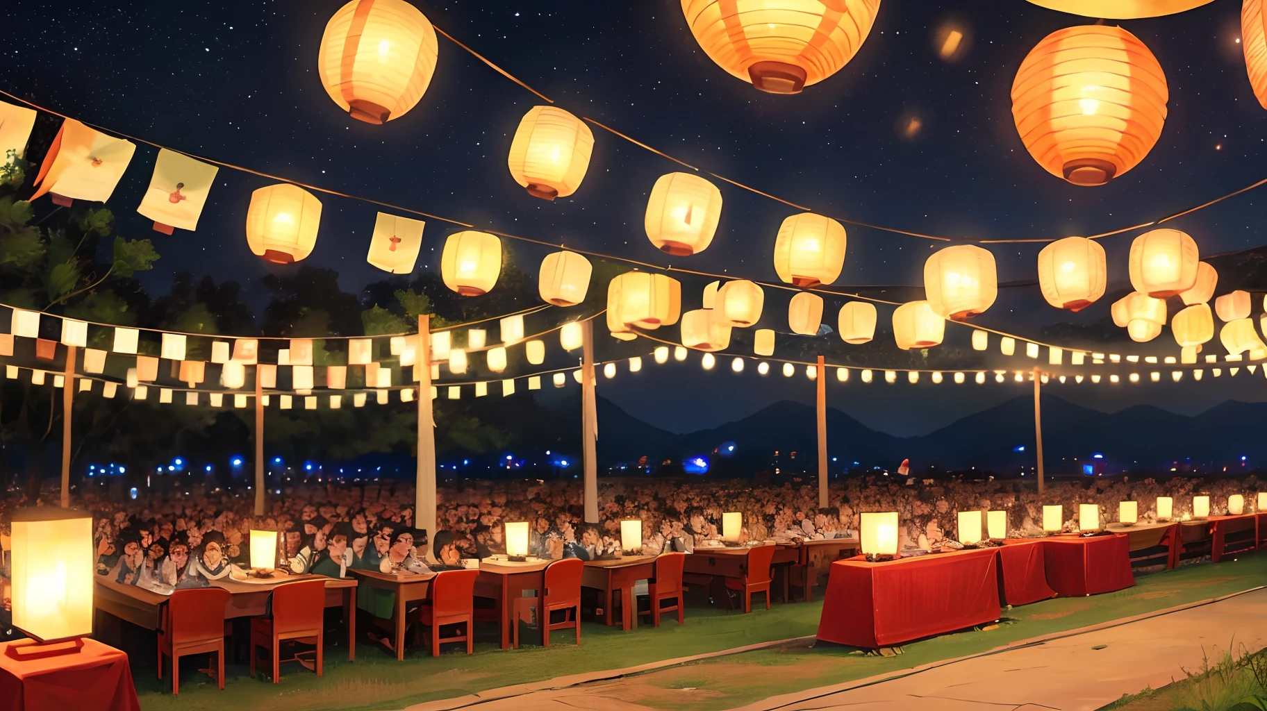 lanterns,thadingyut festival,full moon night,Burmese culture,