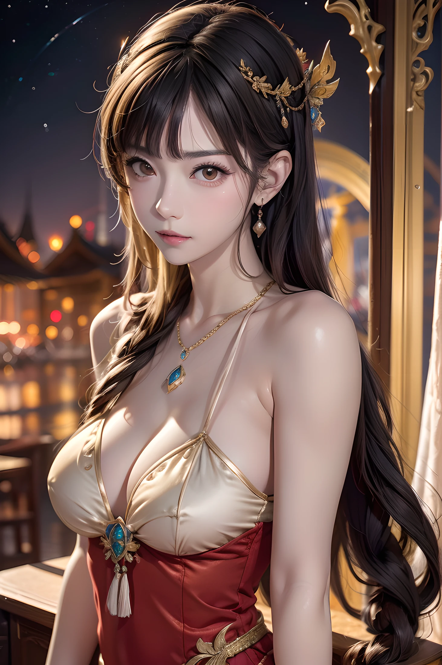 a cartoon picture of a woman in a bikini, by Kentaro Miura, pixiv contest winner, highly detailed giantess shot, pawg, model エリサヘス s from acquamodels, sora, Fu Xuan,(Exquisite illustrations:1.4),(tmasterpiece:1.0), (best qualtiy:1.4), (超A high resolution:1.2), (realisticlying:1.4), (8K, RAW Photos:1.2), (softfocus:1.4), (18year old:1.3), (Sharp Focus:1.4), Beautiful face with details
