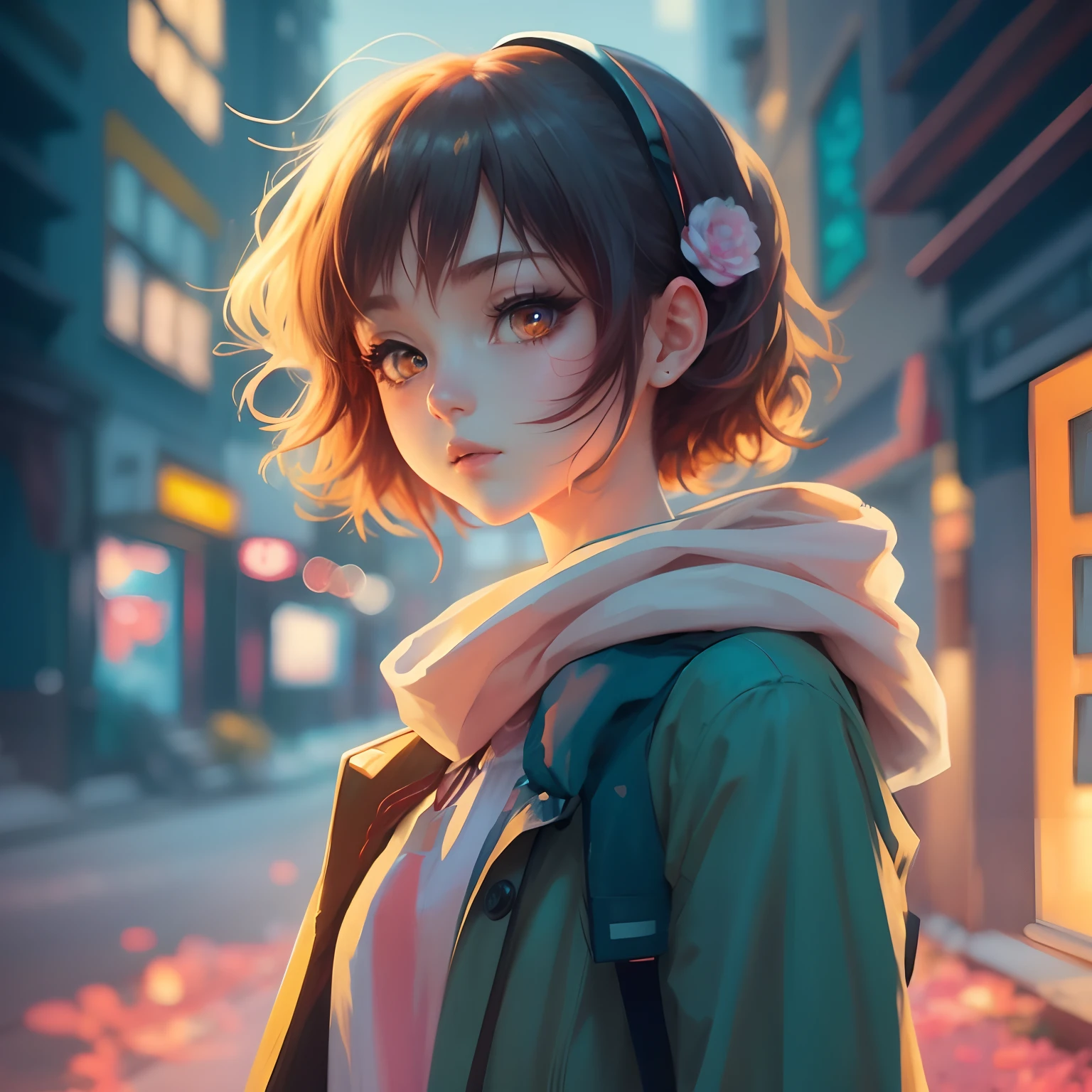 Pixiv gothic style, anime girl, Beatiful face, correct anatomy Realistic with red long hair holding sign that says "ME XO" blue eyes,