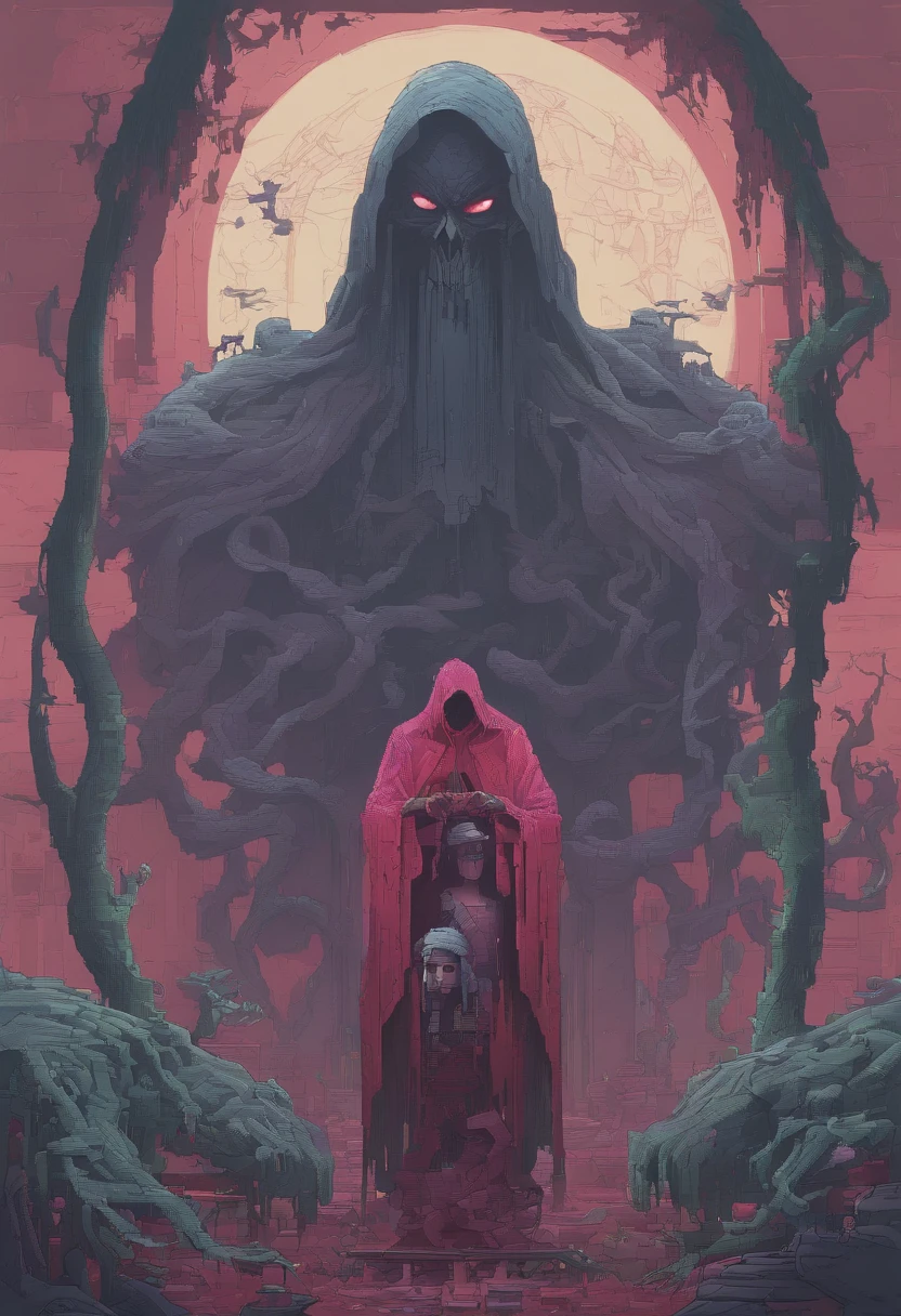 Ultra-realistic sinister ghosts, (hauntingly lifelike darkness), (sinister spectral forms), (eerie authenticity), (uncanny presence), (meticulously detailed apparitions), professional ominous concept art, by artgerm and greg rutkowski, an intricate, elegant, highly detailed digital painting, concept art, smooth, sharp focus, illustration, in the style of simon stalenhag, wayne barlowe, and igor kieryluk.
