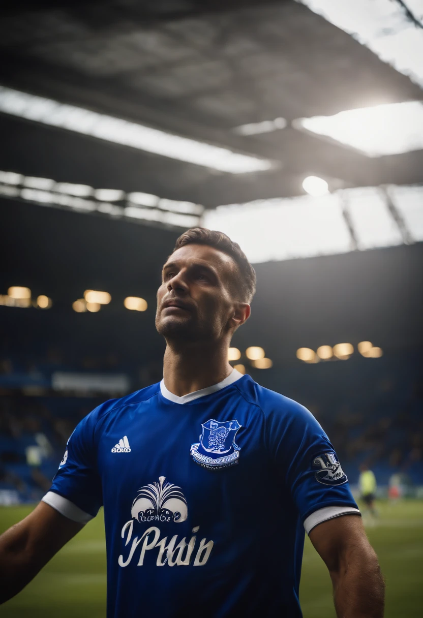 Homem Soccer Player 30 anos in Everton