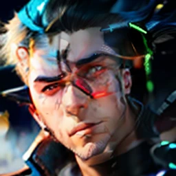 Change background cyberpunk handsome boy with black cat , realistic face , 8k , ultra realistic