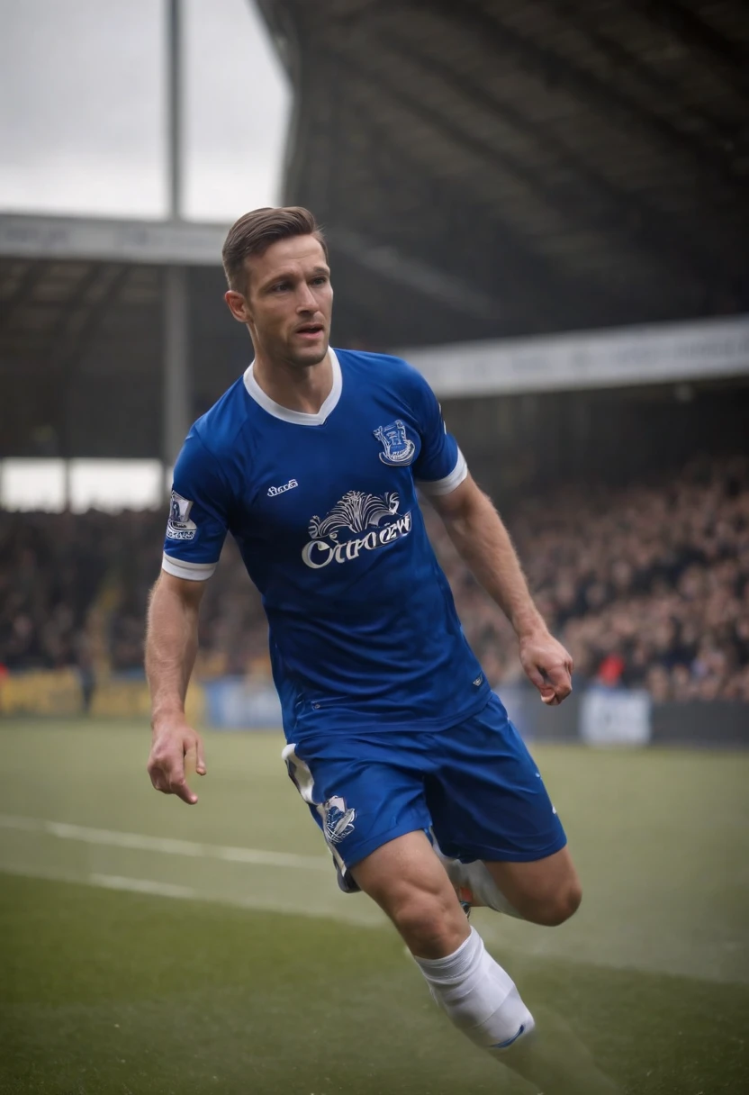 Homem Soccer Player 30 anos in Everton