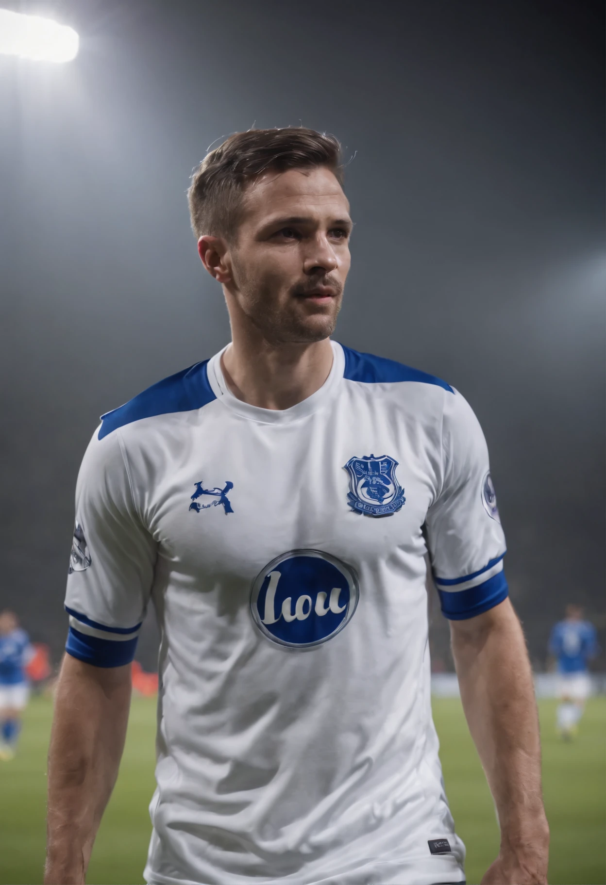 Homem Soccer Player 30 anos in Everton