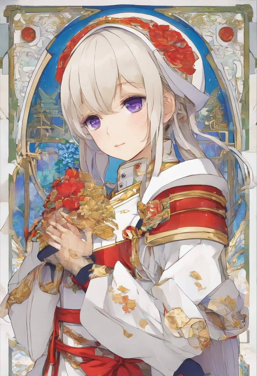 Liltotto is a petite young girl with chin-length blonde hair and purple eyes. [4] [5] Her outfit is a variation of Sternritter's typical white uniform, consisting of a skirt instead of a branded raincoat, Gloves, leggings with a pattern and a white cap with gold [5] Trim, which depicts black . peak and coat of arms of Vandenreich, decorating its front part. [6] She also wears a gold buckle in the shape of a heart around her waist
