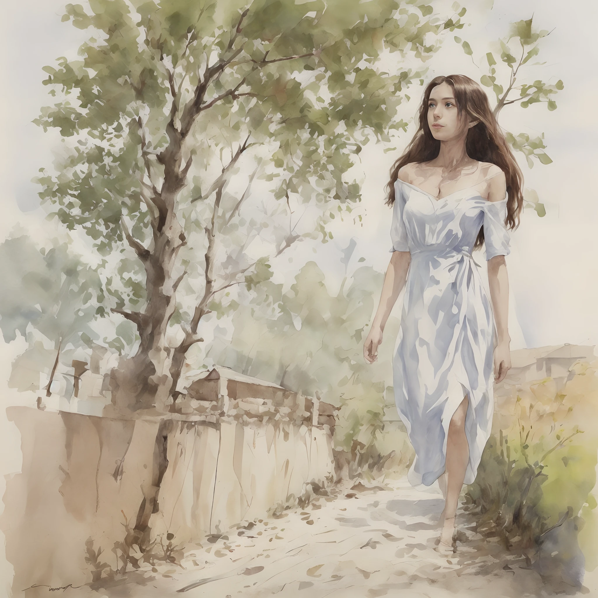 (masterpiece, realistic:1.4), (extremely intricate:1.2), close shot , portrait, (upper body:1.2), (from front:1.3), backless dress, (long dress:1.2), very long hair, breasts, bare shoulders, sky, ocean, water, looking at viewer, italian, head tilt, wind, cloud, sunlight, outdoor, 1girl, solo, cinematic light, ultra high res, 8k uhd, film grain, perfect anatomy, exquisitely detailed skin, best shadow, delicate, RAW, highres, clean lines,