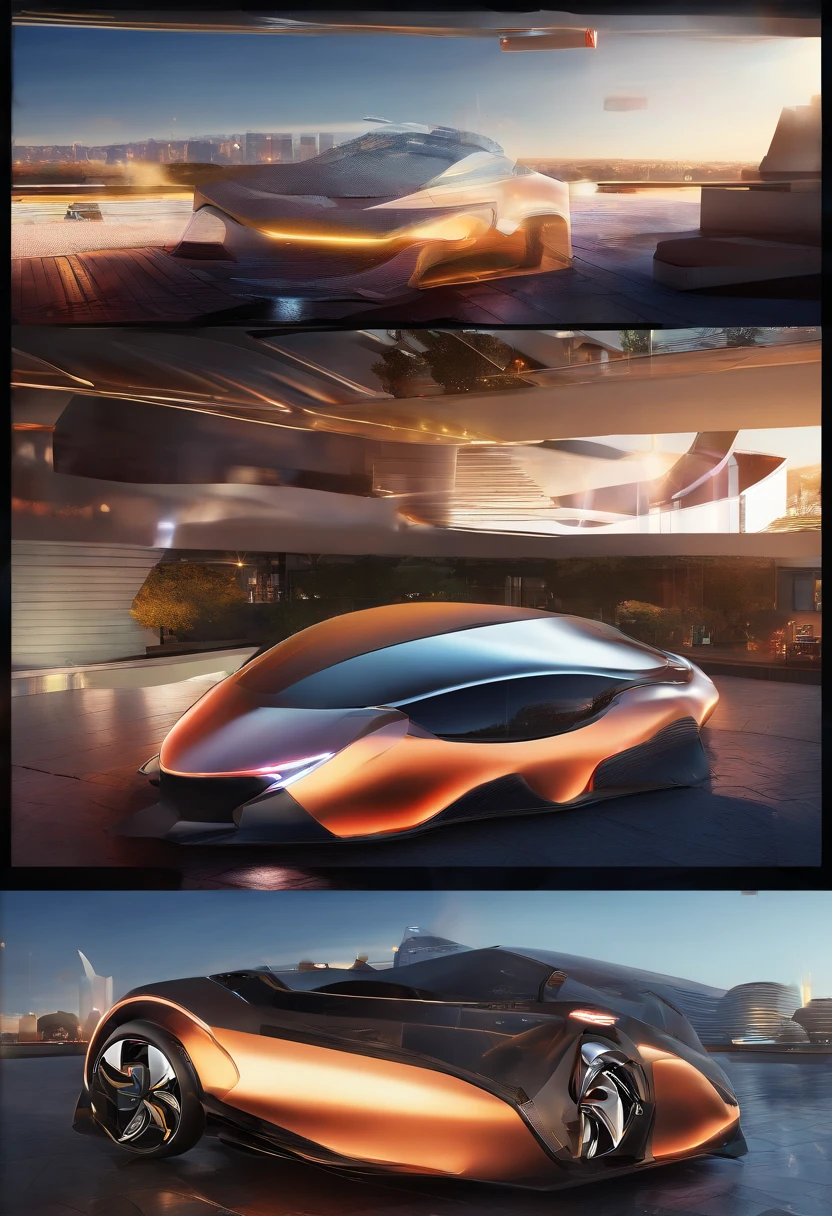 (best quality,highres,masterpiece:1.2),ultra-detailed,realistic,smart car,black,shiny surface, sleek design, high-tech features, autonomous driving, futuristic, speed, cityscape, glowing lights, urban environment, reflections, stylish, dynamic, cutting-edge technology, electric power, efficient, eco-friendly, luxury vehicle, innovation, innovation, next-generation transportation, state-of-the-art engineering, advanced safety systems, seamless connectivity, navigation system, touch screen controls, comfortable interior, leather seats, panoramic roof, surround sound system, mobile integration, voice recognition, augmented reality display