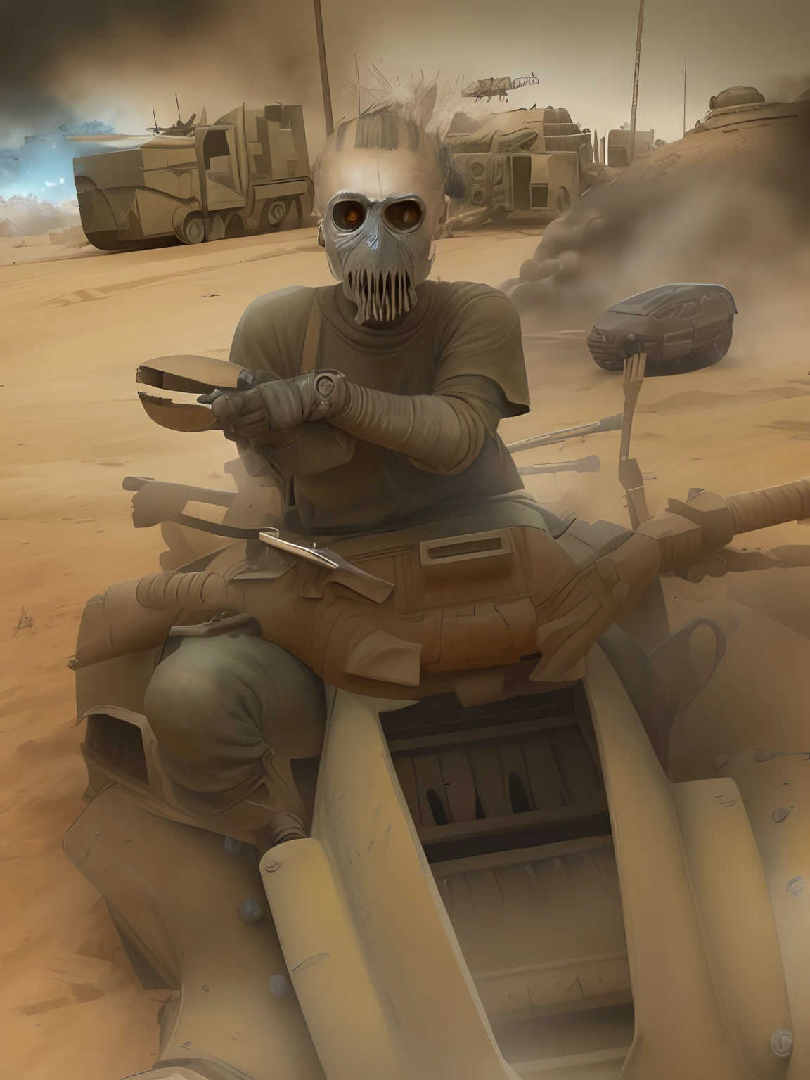 please create it in MadMax attacking convoys