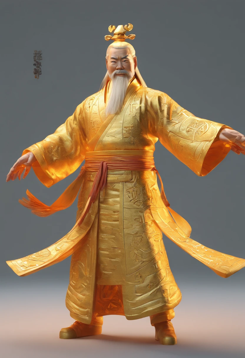 kaido one pieace,Solo,Young scholars of ancient China,Holding a golden brush,Writing is in full swing,(Transparent glowing golden Chinese characters hovered in midair:2),Vertical text,glittery,Scholar in blue robes,Long flowing hair flutters in the wind,16k, hyper HD, high resolution, Very detailed, Best image quality,dynamicposes,(20 columns of Chinese characters:1.6