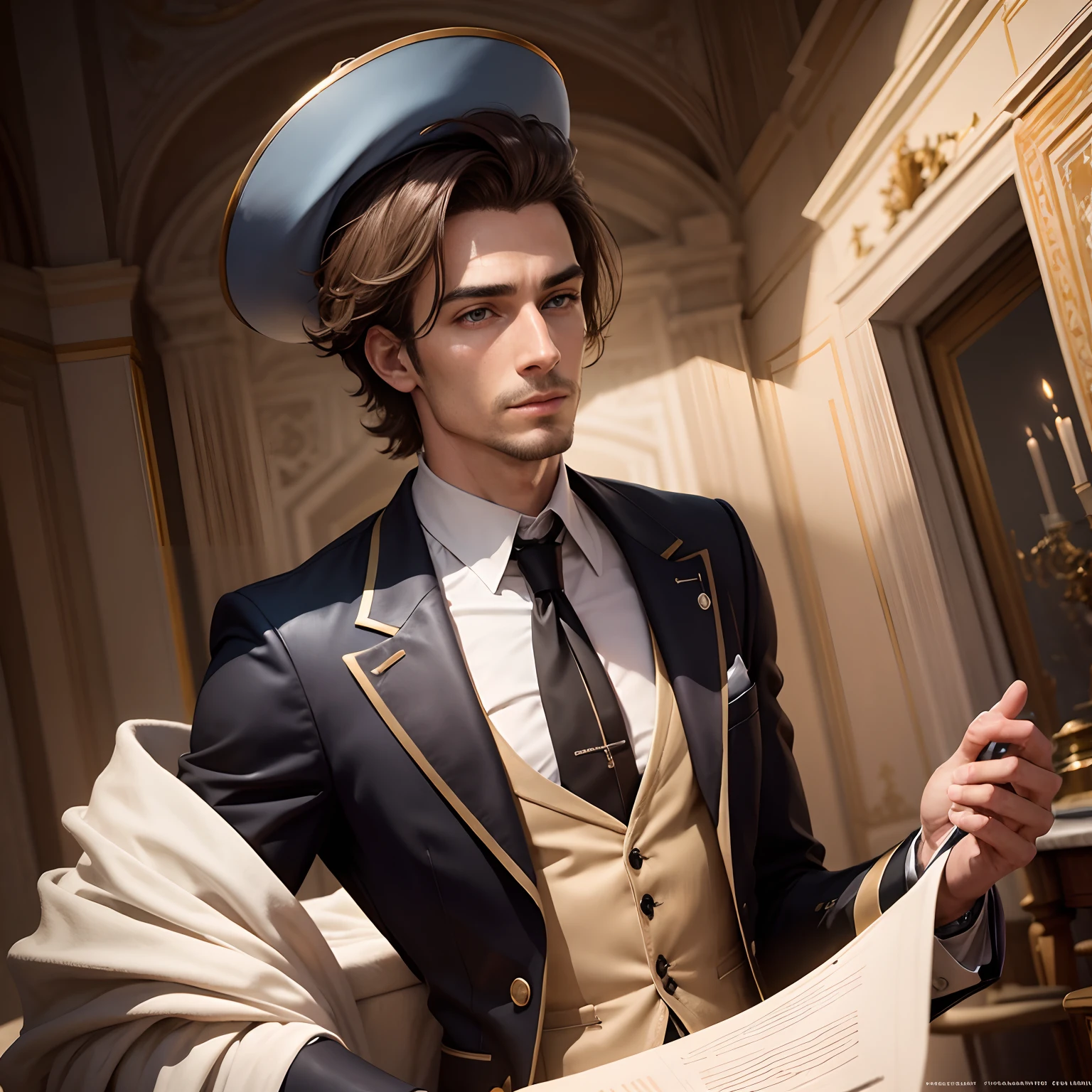 Un homme beau est influent