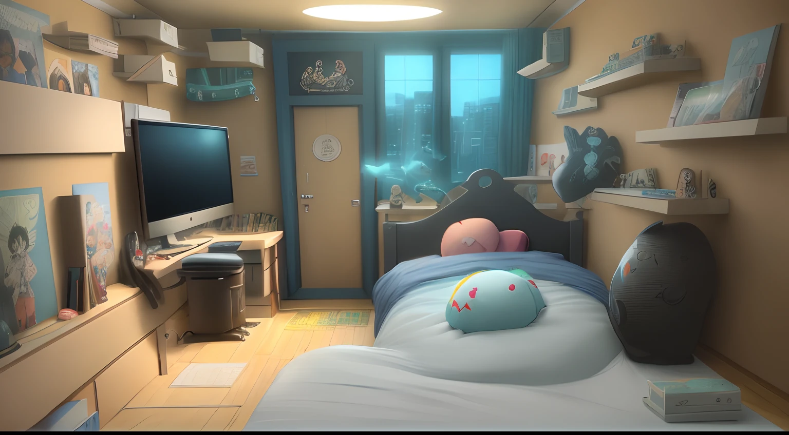 anime room