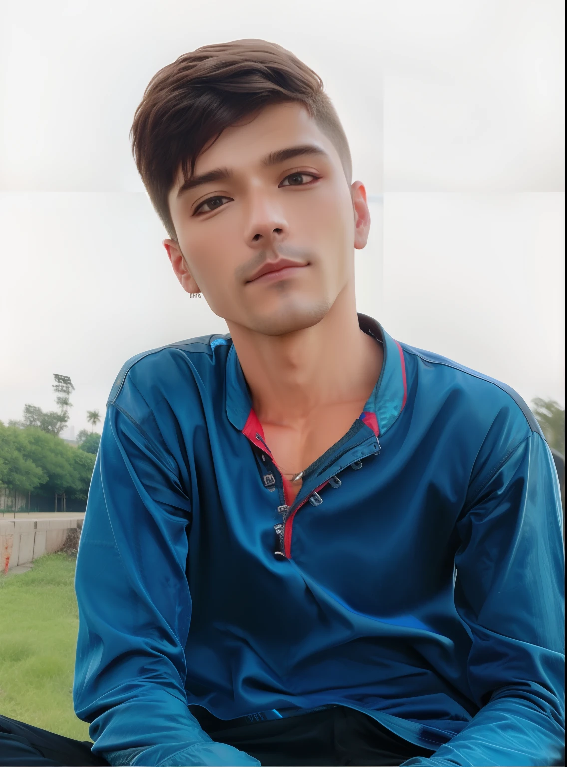 Change background cyberpunk handsome boy realistic face 8k ultra realistic