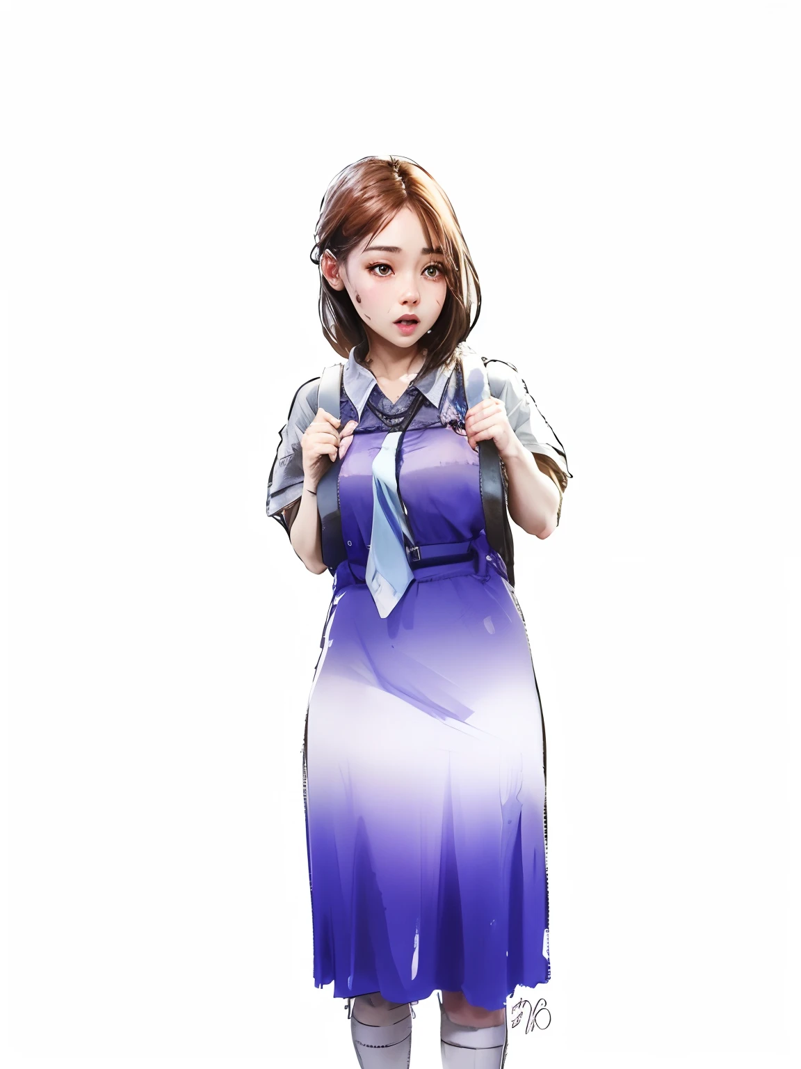 a cute girl, realistic, super detail, 8k