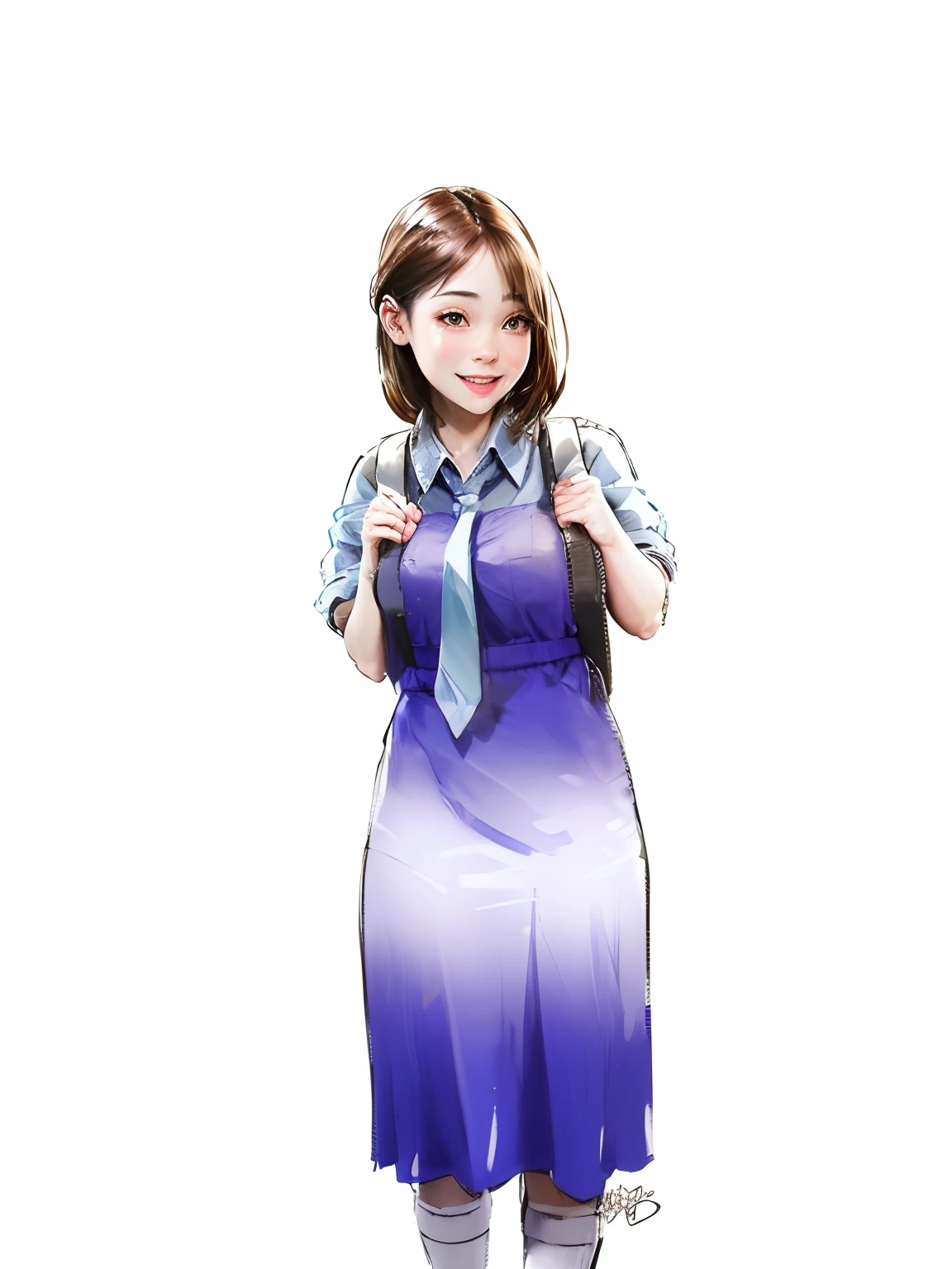 a cute girl, cute smile, realistic, super detail, 8k