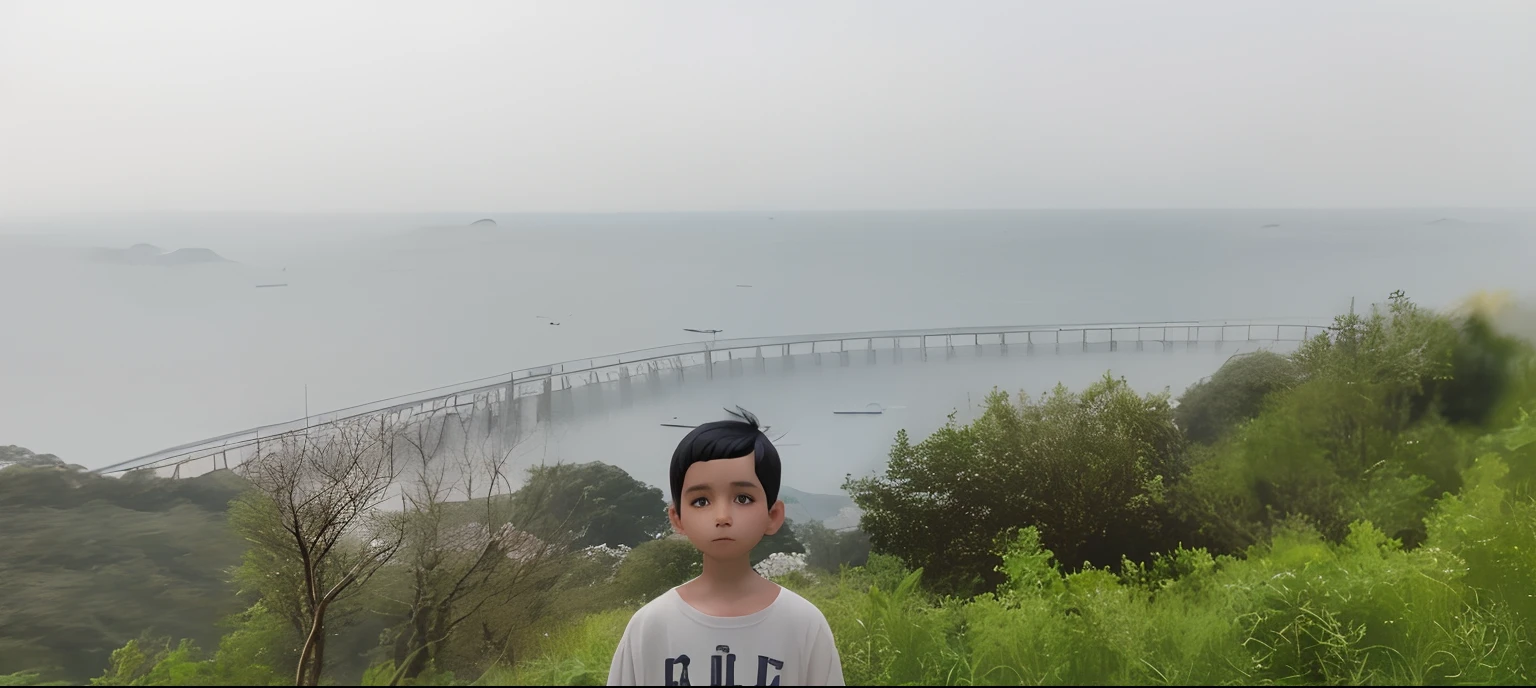 boy's avatar Short black hair