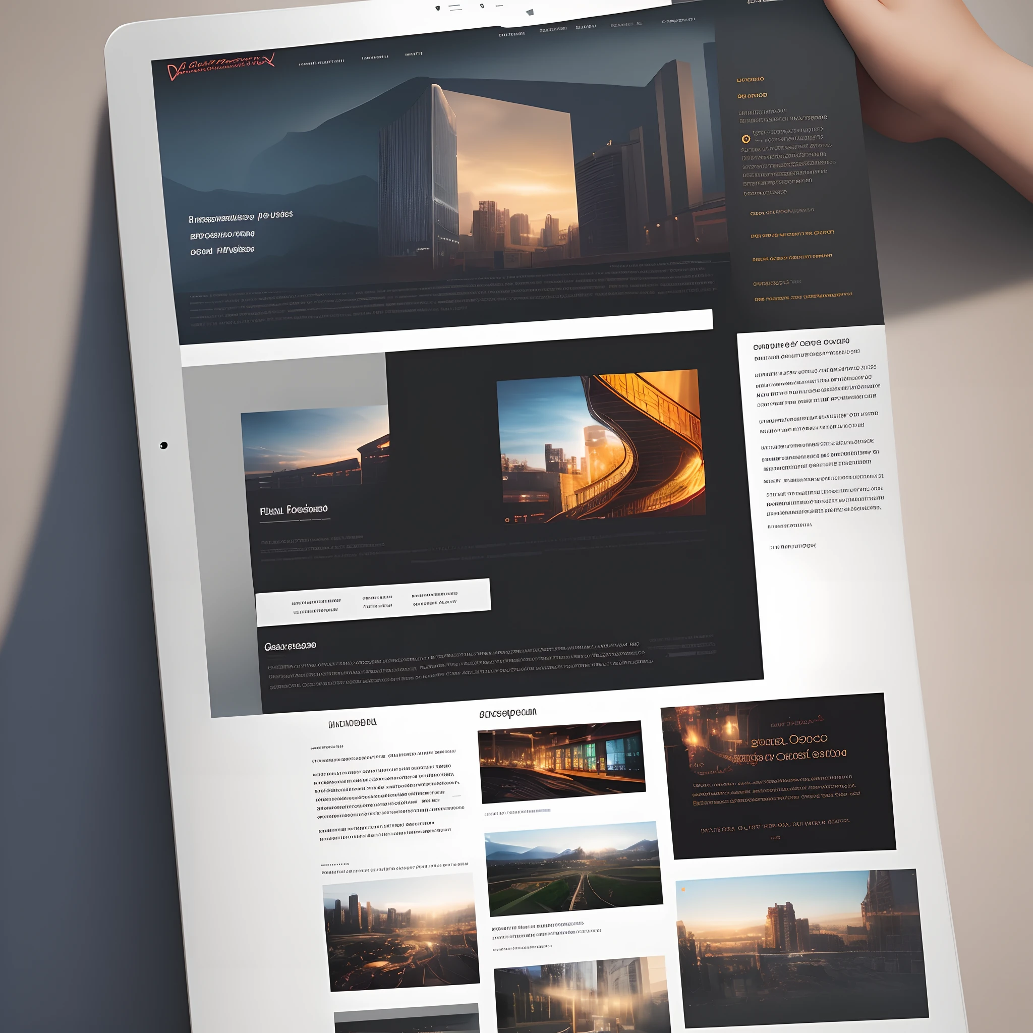 Full website design