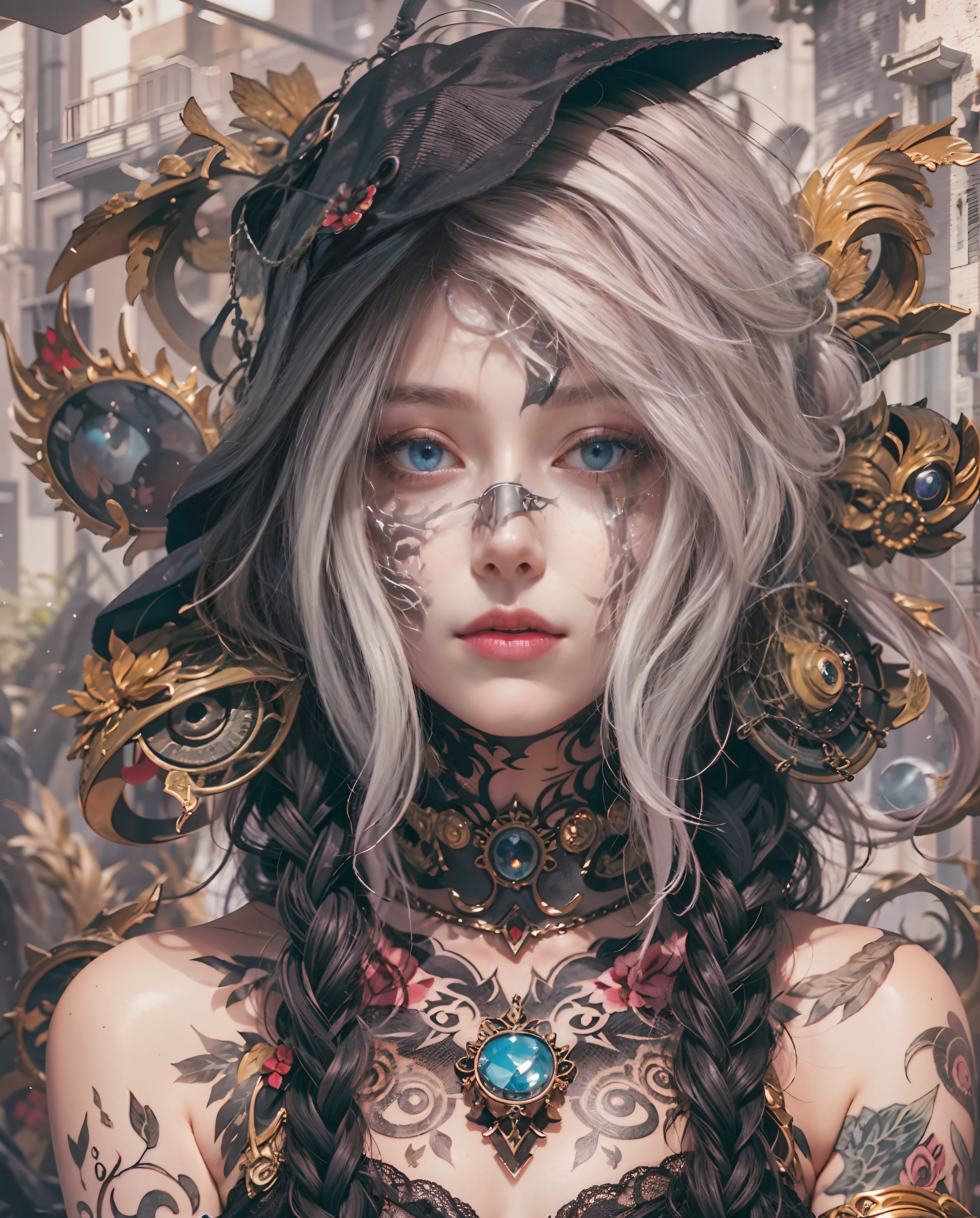 dollar \(Nijisanji\),dragon girl, Nijilorahorn, master part, melhor qualidade, Evil, (((1girl))), 2chifres, (((2chifres finos afiados: 1.2))), (((2chifres))), Olhos vermelhos, pontudo_Ouvidos, (((Cabelo branco: 1.5))), (cabelo curto 1.0), (((cabelo na altura do ombro: 1.0))), cabelo liso, pele branca, (pale skin: 1.5), rosto bonito, rosto delicado de garota, Roupas rasgadas, simples vestido comprido negro rasgado cobrindo o corpo inteiro, simples vestido comprido negro rasgado entre as pernas, Simple torn black dress covering neck, simples vestido comprido negro rasgado cobrindo o torso, Covered neck, seios cobertos, clothes covering the arms, roupa cobrindo as pernas, dragon tailed, cauda, Bottom-up view, olhando para o espectador, dinamic pose, ((((corpo inteiro))), full-body vision, Front view, (best ilumination, Muito Delicado e Belo), (best ilumination, muito delicada e bonita), (belo rosto detalhado), (olhos detalhados e rosto detalhado:1.2), fantasia sombria, Gothic style, fundo completamente escuro, (darkeness:1.2), background filled with skulls, skulls all around, fundo de tema noite, scary skulls, skulls