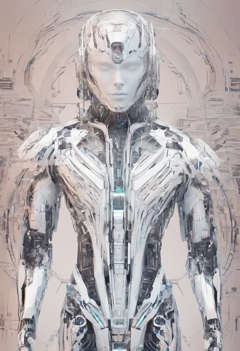 ((futuristic backdrop))  Realista/ (( Androids)) identical there are humans/ (( Ultra image resolution)) destaque no rosto // Detailed appearance// (( HUMANO)) belo exemplar