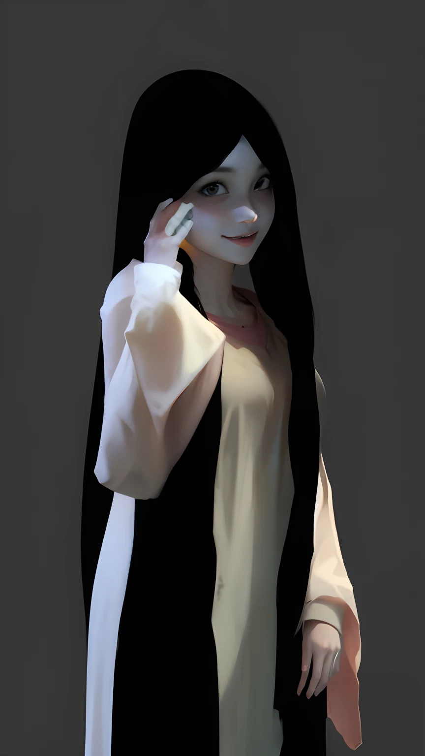 a cute girl, cute smile, realistic, super detail, 8k
