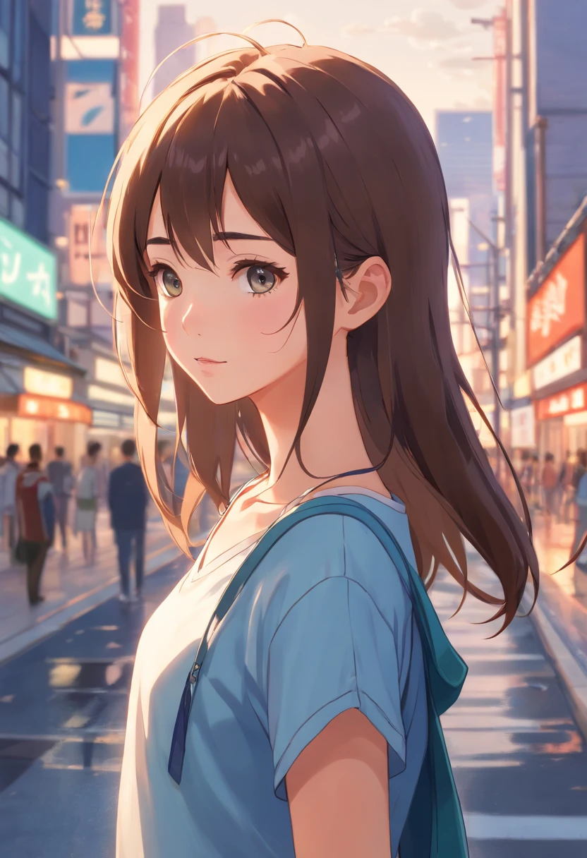 best quality, ultra high res, (photorealistic:1.4), 20 years old girl, (ulzzang-6500:0.8), (forehead), upper body,