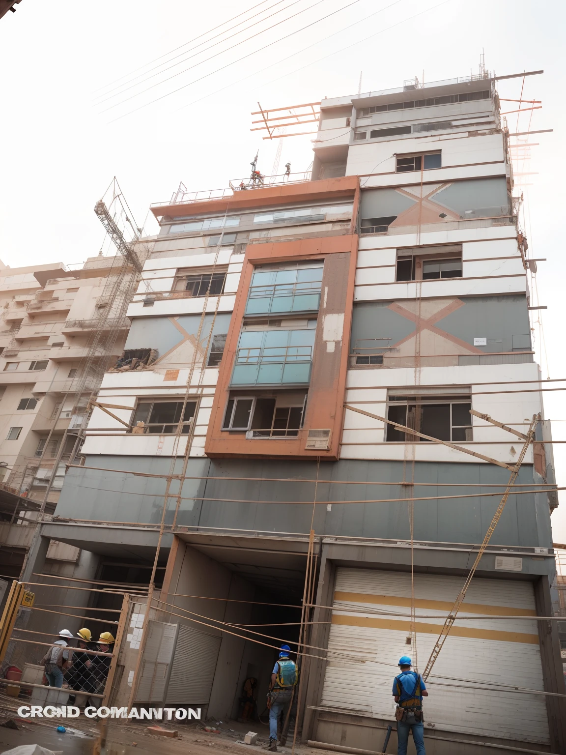 Construction site , workers, danger