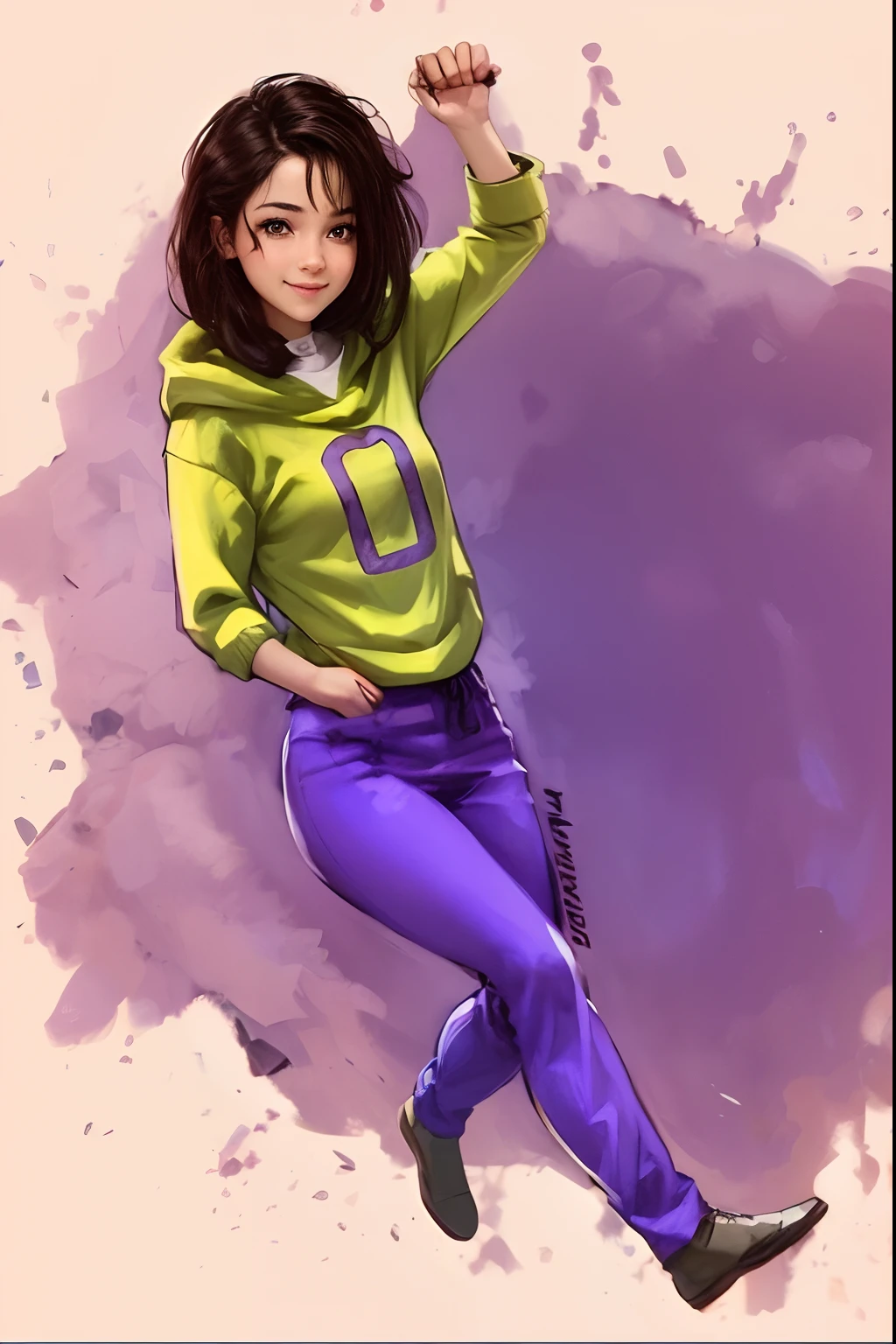 a cute girl, cute smile, realistic, super detail, 8k
