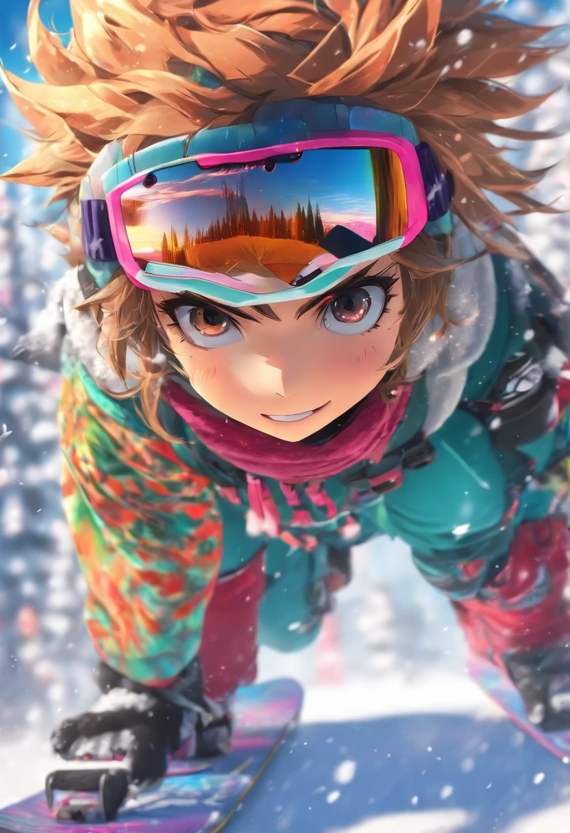 Anime boy with goggles and snowboards in the snow, Badass anime 8 K, style of anime4 K, 4k manga wallpapers, 4K anime wallpaper, Anime wallpaper 4 k, Anime wallpaper 4K, Anime art wallpaper 4k, Anime art wallpaper 4 K, Anime art wallpaper 8 K, Best anime 4k konachan wallpaper,