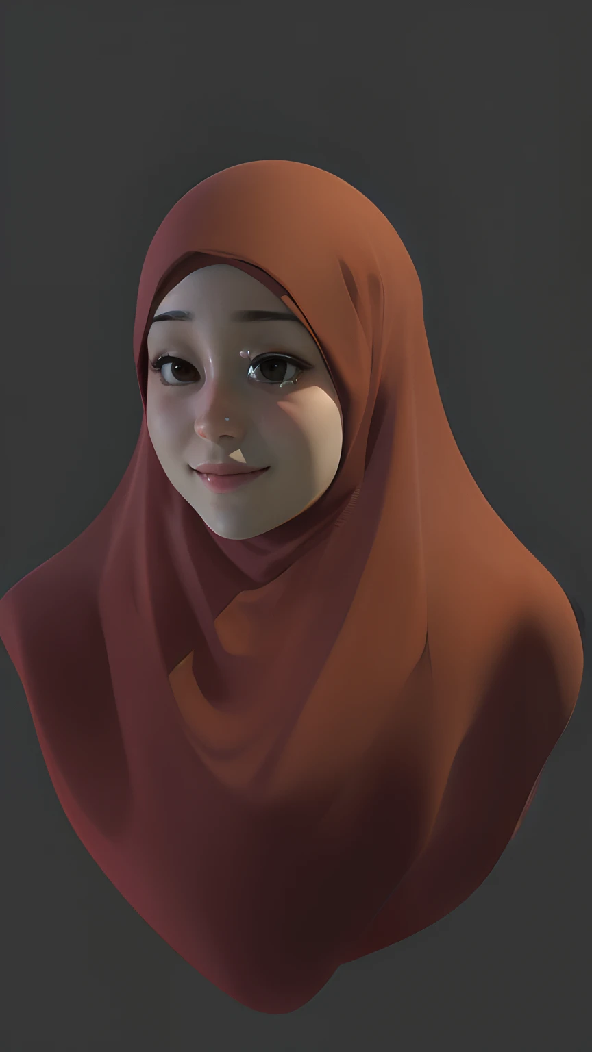 a cute girl, hijab, cute smile, realistic, super detail, 8k