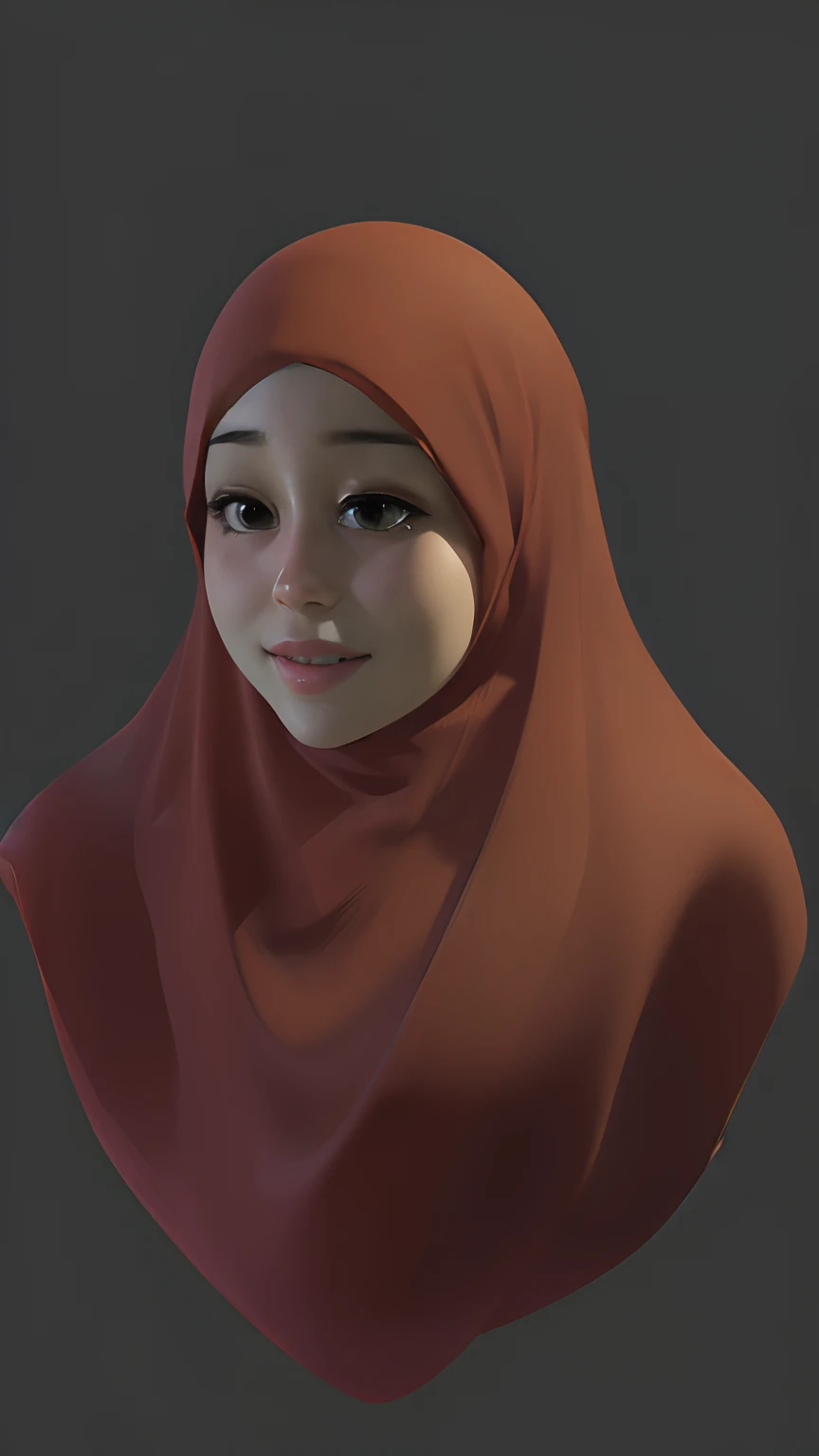 a cute girl, hijab, cute smile, realistic, super detail, 8k