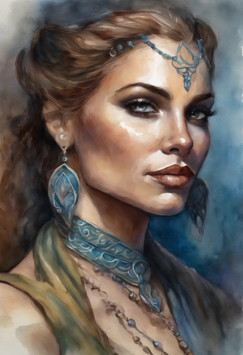 (masterpiece, best quality:1.3) WowAlexstrasza, 1girl, solo, long hair, breasts, looking at viewer, red eyes, thighhighs, gloves, jewelry, huge breasts, thighs, earrings, horns, sky, day, elbow gloves, cloud, armor, blue sky, lips, orange eyes, glowing, thick thighs, looking down, from below, glowing eyes, pelvic curtain, colored sclera, dragon horns, dragon girl, horn ornament, dragoness, nipples, vagina