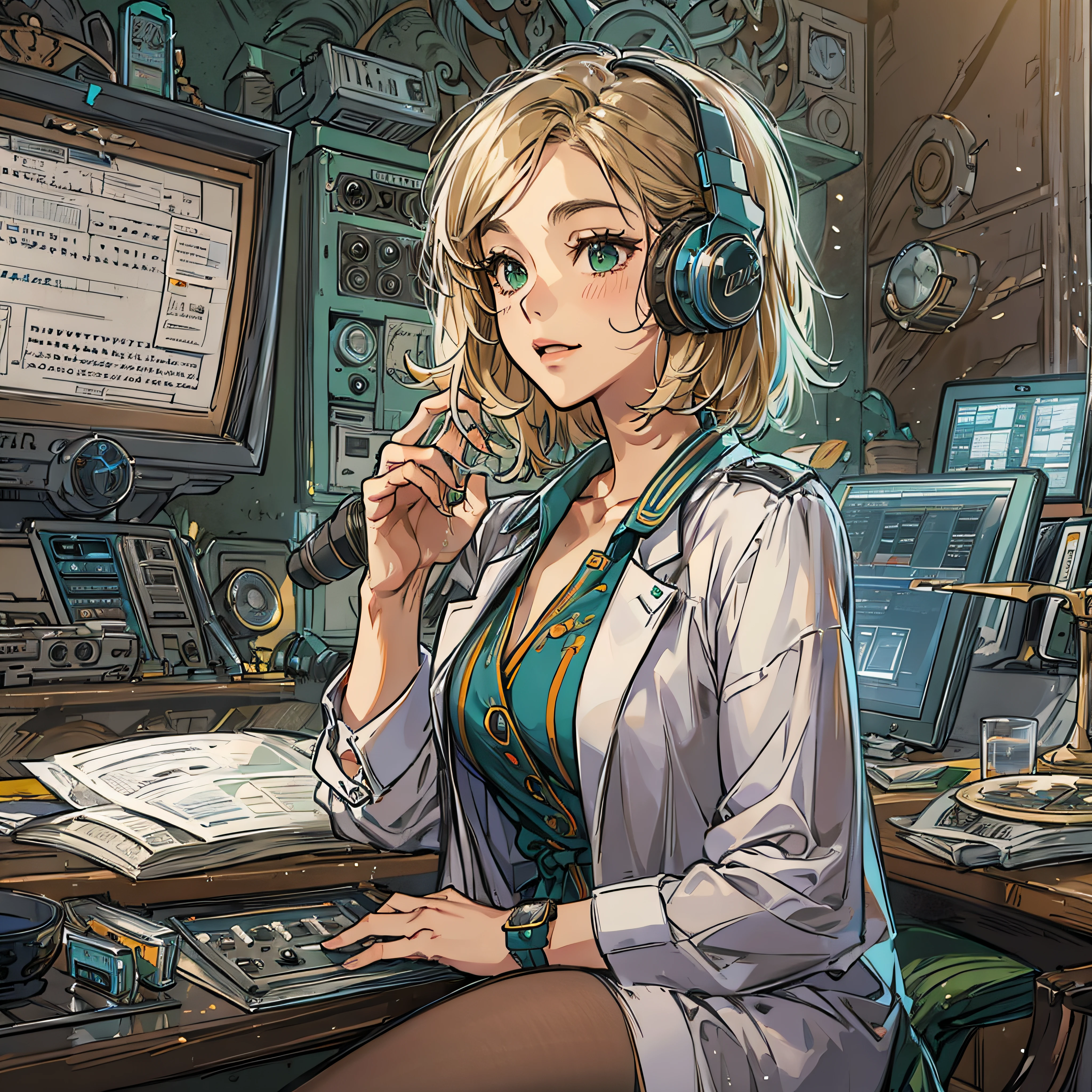 Dr. Defi,researcher,Lady,Cute,Sage,Radio personality