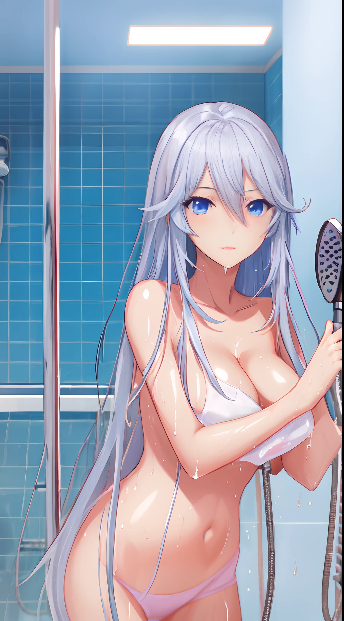 ["(huge tits);("naked");("watter");("relaxing face");("shower water sprinkler works");("woman  taking  Shower)";("standing)";(shower room);( Watters shower)" );(Beautiful woman in the world  );(arm above head);(woman relaxing in shower room );(High quality of shower  equipment);(Legs open at 90°);(Sexy body visible),(taleRight away);(super  beautiful eyes);(beautiful hair);("Realstic");("8k");("Masterpiece");("Right away");(" devoloped shower room")
 ");(Lovely mother);("beautiful skin");("shower Room Background");("beautiful  relaxing anime face");("1girl");("Looking at the viewer");("shower room glass");("Specific anime eyes");("anime wallpaper 8k") ;("8k anime wallpapers"),("Anime HD"); ("Beautiful anime");("Detailed face of the anime") Anime);("photorealistic anime"), ("Detailed anime eyes"), ("Fine details of the Anime");("Huge anime eyes"  )"]