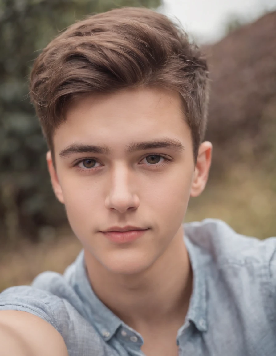A 15 year old french boy teen, ultra-detailed, realistic, photorealistic, 8k, professional lighting, cinematic, dramatic colors, moody atmosphere
