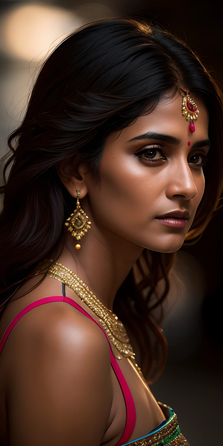 beautiful mature Indian student, in runway attire, outside on the runway, ((thin, small)), photorealistic, photo, masterpiece, realistic, realism, photorealism, high contrast, trending photorealistic digital art on Artstation 8k HD high definition detailed realistic, detailed, skin texture, hyper detailed, realistic skin texture, frame, best quality, Ultra High Resolution, (Photorealistic: 1.4),, High Resolution, Detailed, Raw Photo, Sharpen, by Lee Jeffries Nikon D850 Film Stock Photography 4 Kodak Camera Wearra 400 F1.6 Lens Colors Rich Texture Realistic Hyper Realistic Dramatic Lighting Unrealengine Trend on ArtStation Cinestill 800,