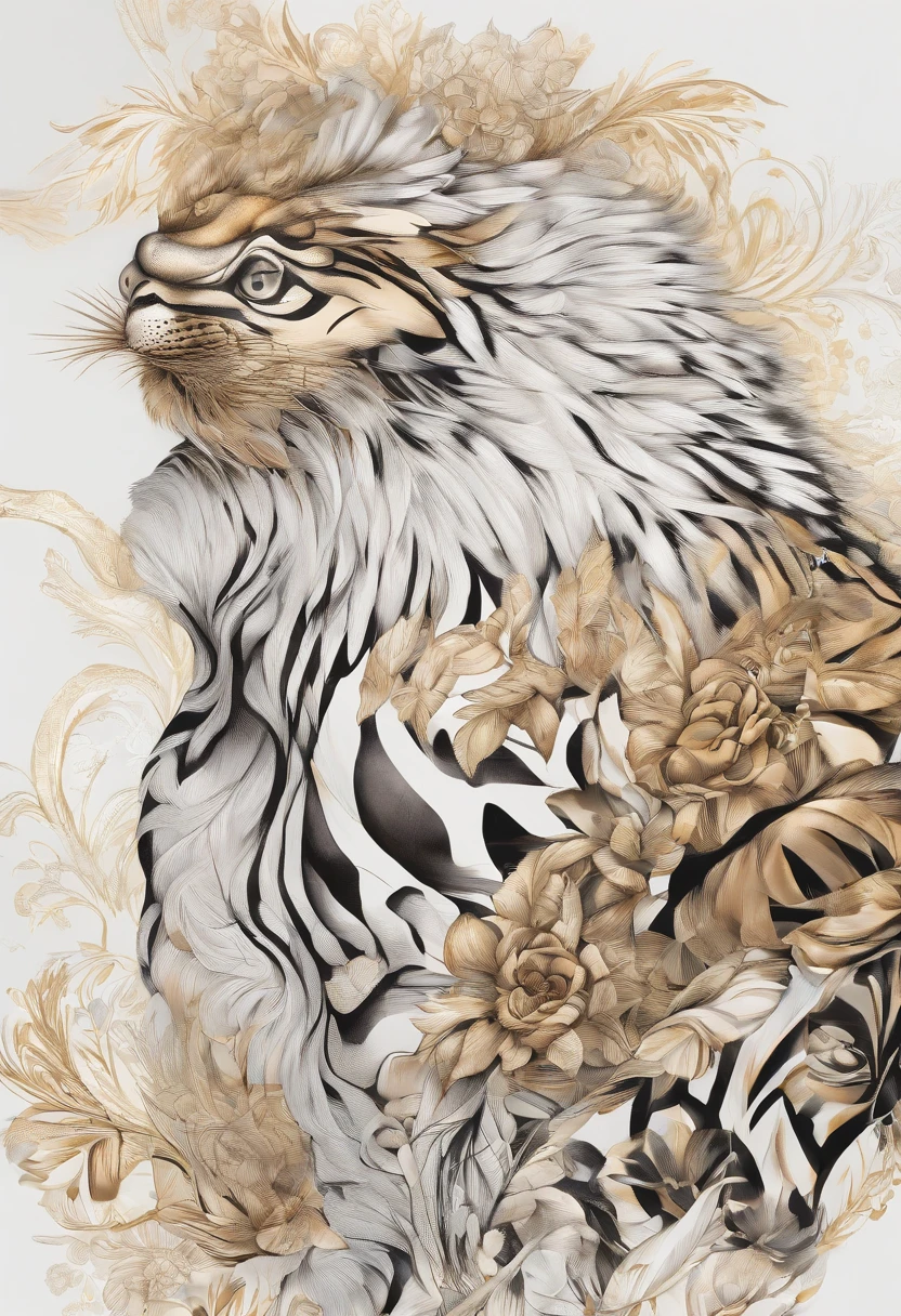 A chicken，A tiger，A penguin，Realiy，prette