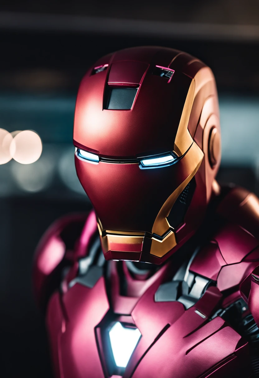 Ironman mcu pink suit