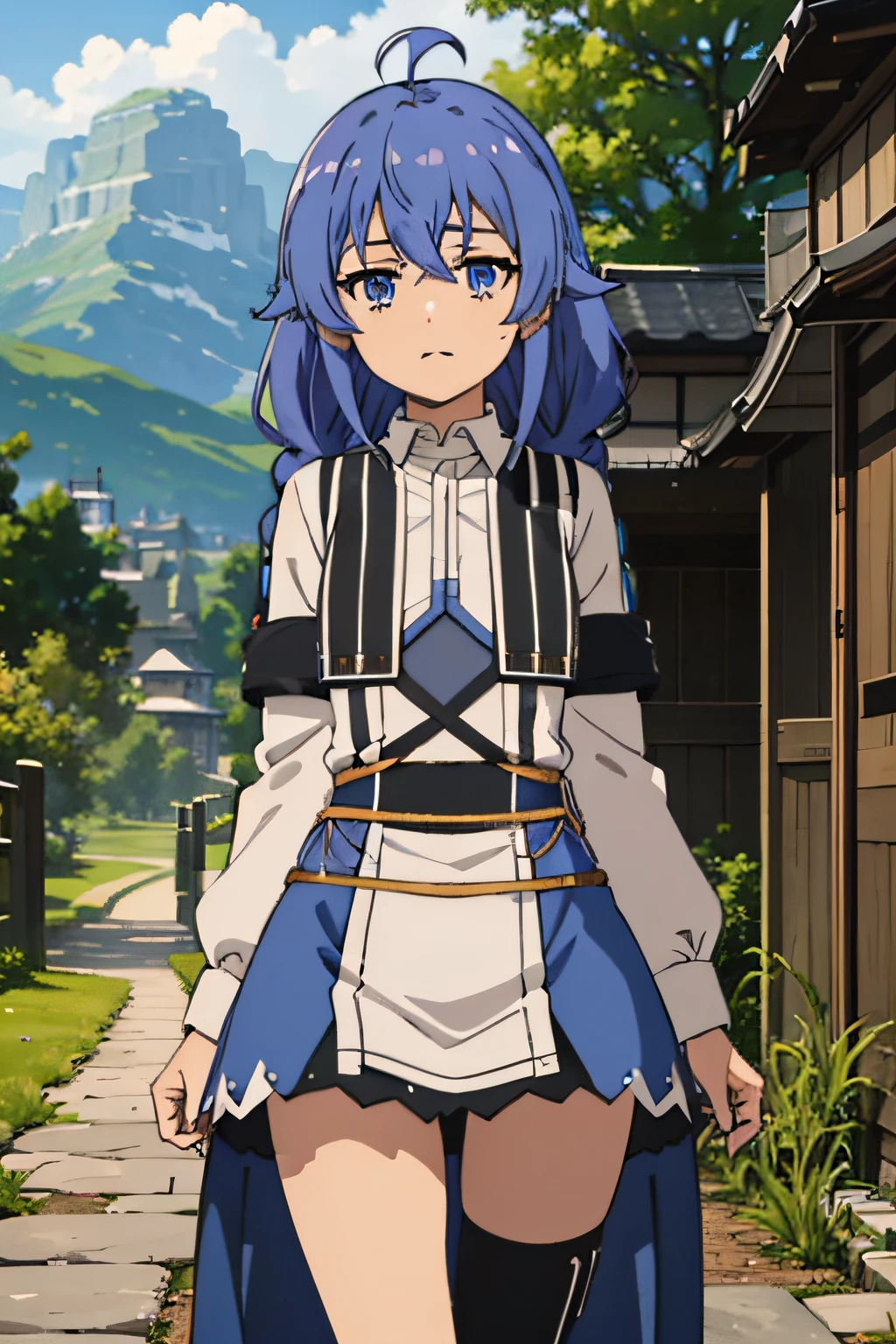 {Roxy_Migrudia(mushoku tensei)}、1girl, masterpiece、top-quality、Blue eyes、pale crimson blue hair、double big braid, {fullnude}、{gentle}、{calm}、{pubic hair}、{{putting a large amount of worms in the vagina,}}、{{小柄}}、satori、{Calm}、Viewers are watching、{low angles}, {lowerbody}、{NSFW}, open legs, {{{Lewd}}}、{Lower grade}、Shyness、{{{Lustful}}}、Ahoge、